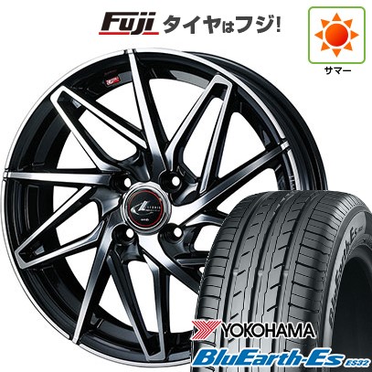 【新品】ルーミー・パッソ・ジャスティ・トール 夏タイヤ ホイール4本セット 175/55R15 ヨコハマ ブルーアース ES32 ウェッズ レオニス IT 15インチの通販は