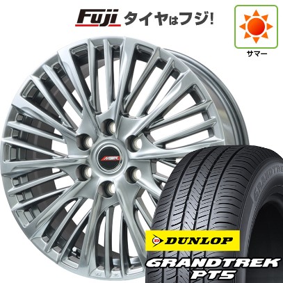 ランクル300 夏タイヤ ホイール４本セット 265/65R18 ダンロップ グラントレック PT5 プレミックス MER-X ハイパーシルバー(平座ナット) 18インチの通販は 232,400円