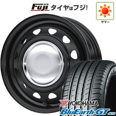 【新品 軽自動車】N-BOX タント スペーシア 夏タイヤ ホイール4本セット 155/65R14 ヨコハマ ブルーアース GT AE51 ウェッズ ネオキャロ 14インチの通販は 61,400円