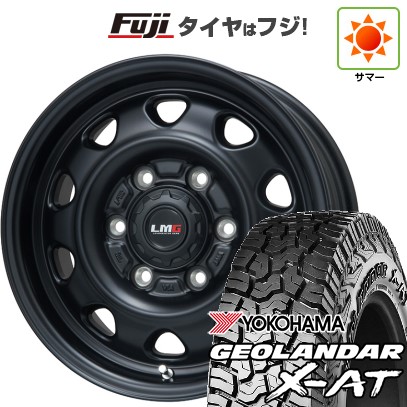 ランクル300 夏タイヤ ホイール4本セット 265/65R18 ヨコハマ ジオランダー X-AT G016 RBL レアマイスター LMG OFF-STYLE(マットブラック) 18インチ 241,300円