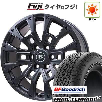 プラド 夏タイヤ ホイール4本セット 275/55R20 BFグッドリッチ トレールテレーンT/A ORWL ビッグウエイ B-LUGNAS BRD(マットブラック) 20インチの通販は