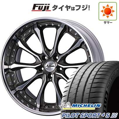 【新品】40系アルファード/ヴェルファイア用 夏タイヤ ホイール4本セット 245/45R20 ミシュラン パイロット スポーツ4S ウェッズ クレンツェ ヴェルサム 20インチの通販は