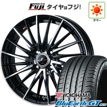 【新品 軽自動車】N-BOX タント スペーシア 夏タイヤ ホイール4本セット 165/55R15 ヨコハマ ブルーアース GT AE51 ウェッズ レオニス FR 15インチの通販は