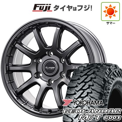 ランクル300 夏タイヤ ホイール4本セット 285/65R18 ヨコハマ ジオランダー M/T G003 ジャオス トライブクロス 18インチの通販は