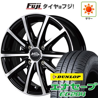 【新品】ルーミー・パッソ・ジャスティ・トール 夏タイヤ ホイール4本セット 175/55R15 ダンロップ エナセーブ EC204 MID ユーロスピード V25 15インチの通販は