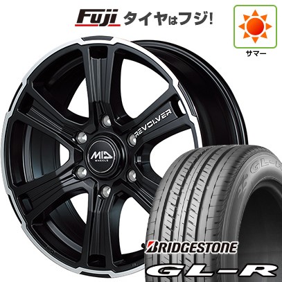 【新品】ハイエース200系 夏タイヤ ホイール４本セット 215/65R16 109/107R ブリヂストン GL-R MID ガルシア SSリボルバー 16インチの通販は