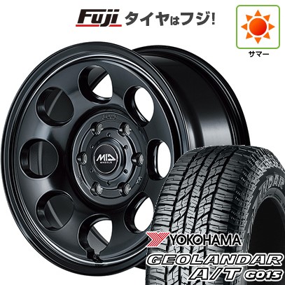 ハイエース200系 夏タイヤ ホイール4本セット 215/65R16 109/107S ヨコハマ ジオランダー A/T G015 WL/RBL MID WHEELS ガルシア パーム8 16インチ 102,575円