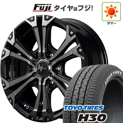 ハイエース200系 夏タイヤ ホイール4本セット 195/80R15 107