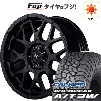 【新品】プラド 夏タイヤ ホイール４本セット 275/55R20 ファルケン ワイルドピーク A/T3W MID ナイトロパワー M28 バレット 20インチの通販は 307,800円