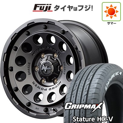 【新品】ハイエース200系 夏タイヤ ホイール４本セット 215/65R16 109/107S グリップマックス スタチャー HC-V RWL（限定） MID ナイトロパワー H12 ショットガン 16インチの通販はサマータイヤ・ホイールセット