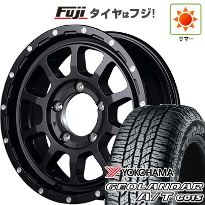 【新品】ジムニーシエラ 夏タイヤ ホイール４本セット 215/70R16 ヨコハマ ジオランダー A/T G015 RBL MID ナイトロパワー M10 パーシングJ 16インチの通販は