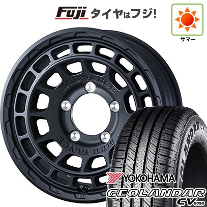 【新品】ジムニー 夏タイヤ ホイール４本セット 175/80R16 ヨコハマ ジオランダー CV G058 ウェッズアドベンチャー マッドヴァンス X タイプF 16インチ