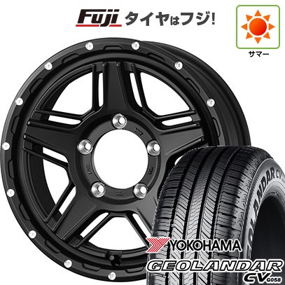 【新品】ジムニーシエラ 夏タイヤ ホイール４本セット 195/80R15 ヨコハマ ジオランダー CV G058 ウェッズアドベンチャー マッドヴァンス 07 15インチの通販は