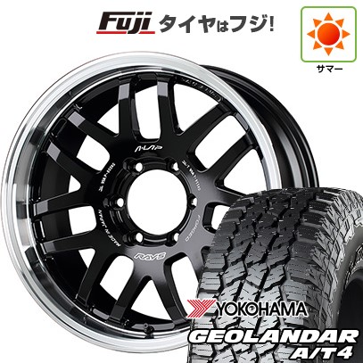 プラド/ハイラックス/トライトン 夏タイヤ ホイール4本セット 265/60R18 ヨコハマ ジオランダー A/T4 G018 RBL RAYS レイズ A LAP-07X 18インチの通販は 189,500円