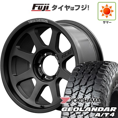 プラド/ハイラックス/トライトン 夏タイヤ ホイール4本セット 265/60R18 ヨコハマ ジオランダー A/T4 G018 RBL RAYS レイズ デイトナ D108 18インチの通販は 302,800円