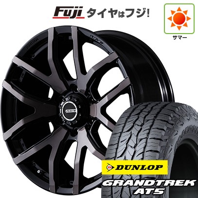 プラド/ハイラックス/トライトン 夏タイヤ ホイール4本セット 265/60R18 ダンロップ グラントレック AT5 RAYS レイズ デイトナ FDX F6 18インチの通販は 308,600円