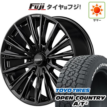 ランクル300 夏タイヤ ホイール4本セット 275/55R20 トーヨー オープンカントリー A/T III RWL/RBL RAYS レイズ ベルサス クラフトコレクション ヴォウジェ LIMITED (GX) 20インチの通販は