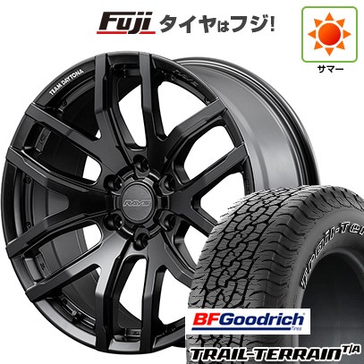 プラド 夏タイヤ ホイール4本セット 275/55R20 BFグッドリッチ トレールテレーンT/A ORWL RAYS レイズ デイトナ F6ゲイン ブラックエディション 20インチの通販は