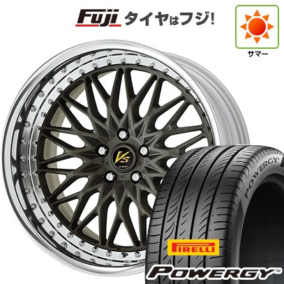 シビック(FL系 FK系)等 夏タイヤ ホイール4本セット 235/35R19 ピレリ パワジー WORK ワーク VS VS-XV 19インチの通販は