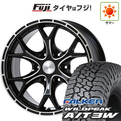 プラド/ハイラックス 夏タイヤ ホイール4本セット 265/65R17 ファルケン ワイルドピーク A/T3W ジャオス トライブクロウ 17インチ
