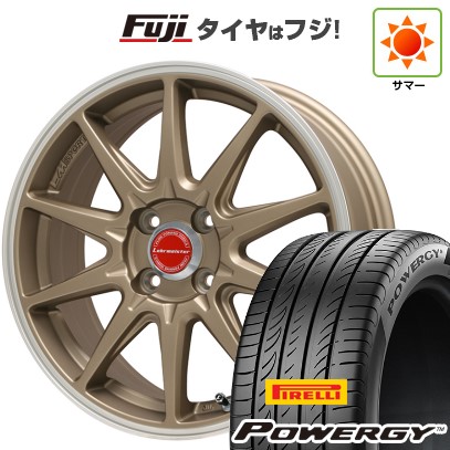 【新品 軽自動車】N-BOX タント スペーシア 夏タイヤ ホイール4本セット 165/55R15 ピレリ パワジー レアマイスター LMスポーツRS10(マットブロンズリムポリッシュ) 15インチの通販は