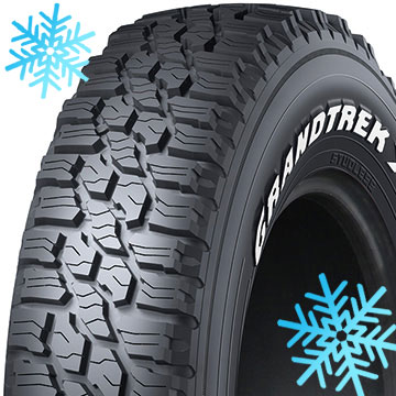 【4本セット 送料無料】 DUNLOP ダンロップ グラントレック XS1 RWL ホワイトレター 185/85R16 105/103L スタッドレスタイヤ単品