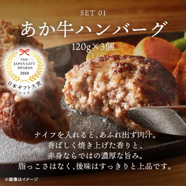 肉作業場三協 熊本 あか牛 ハンバーグ (120gx3個) &amp; あか牛丼 (200g・たれ付) 仕かける 凝結 日本差し上げ物大賞 牛丼 和牛 熊本和牛 赤牛 お取り寄せ 差し上げ物 食い道楽 前田家 貨物輸送無料 MAEDAYA