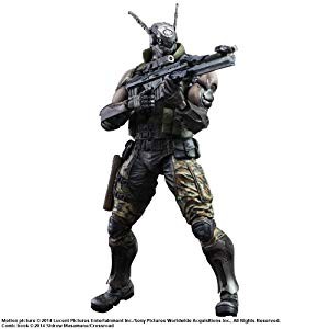 APPLESEED ALPHA PLAY ARTS改 ブリアレオス(PVC塗装済みアクション