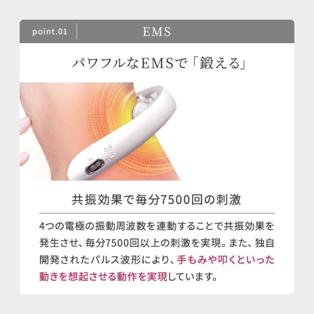 eviden スマートネック 極 HL-SK53 首用 EMS 温熱 音波振動 LED 中周波EMS 赤色LED 肩 ストレートネック ギフト プレゼント おすすめ ランキング 人気　エビデン