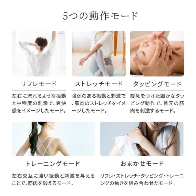 eviden スマートネック 極 HL-SK53 首用 EMS 温熱 音波振動 LED 中周波EMS 赤色LED 肩 ストレートネック ギフト プレゼント おすすめ ランキング 人気　エビデン