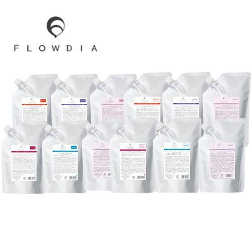 【正規品/選べる種類】デミ フローディア シャンプー 1000ml ＆トリートメント 1000g 詰め替えセット 細毛 軟毛 普通毛 乾燥髪 ダメージ髪 艶 ヘアケア