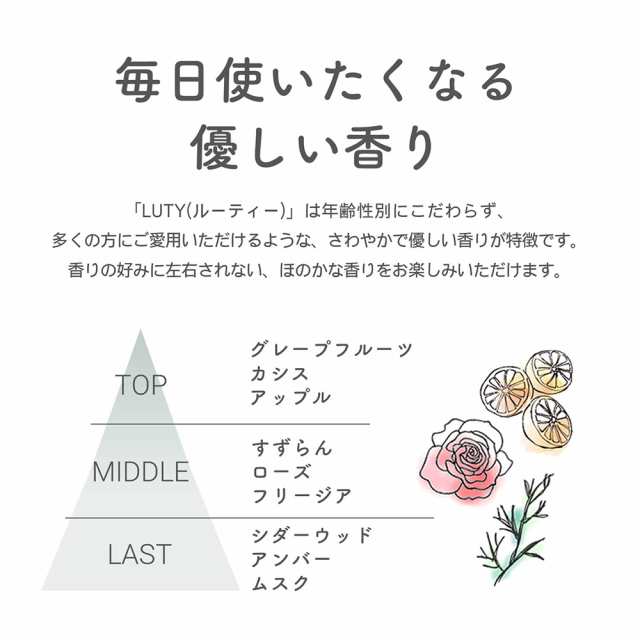 LUTY ルーティー ヘアオイル (30g / 日本製) ゴールデン ホホバオイル配合 [ アミノ酸系 CMC補給 ] 26種類 天然成分配合  ダメージケア ※の通販はau PAY マーケット - ビューティーパーク