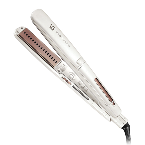 【正規店/送料無料】ヴィダルサスーン マジックシャイン スチームストレートアイロン ホワイト VSS-9520/WJ VIDAL SASSOON 旧VSS-9511/RJ_2