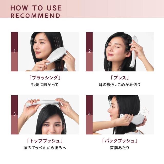 【送料無料/選べるカラー】WAVEWAVE クッションブラシ EMS Brush Air ブラック / ホワイト / ゴールド WH41-01 ヘアブラシ エアー ウェイブウェイブ_17