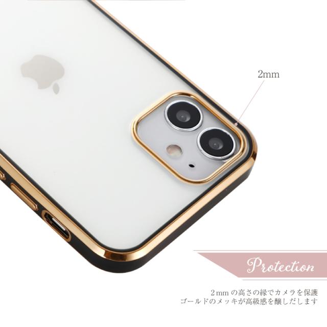 即日発送可能 ゴールドバンパー TPU ケース かわいい 衝撃吸収 iPhone