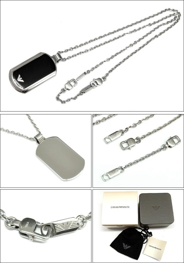 エンポリオアルマーニ Emporio Armani 3 Egs ネックレス アクセサリーメンズ イーグルマーク シルバー ブラック Cpt の通販はau Pay マーケット 腕時計 ブランドギフト Seika