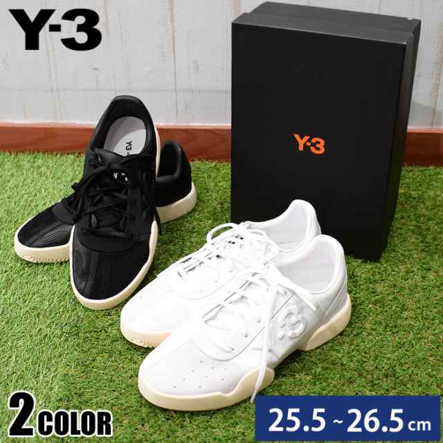 Y-3 スニーカー　ブラック　25.5