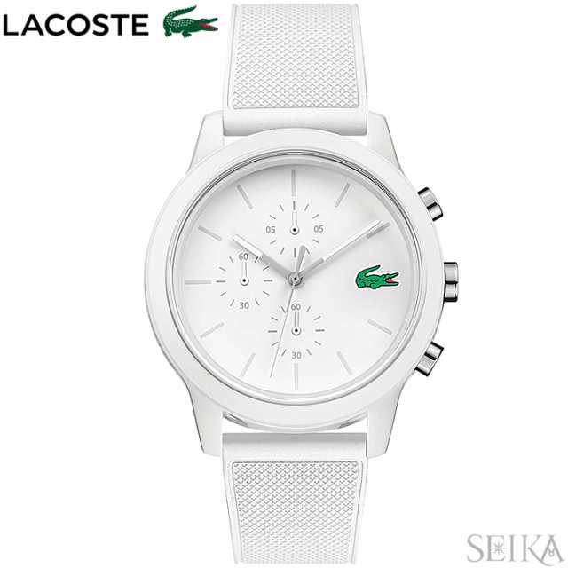 レビューを書いて5年保証 ラコステ Lacoste 12 12 152 時計 腕時計 メンズ ホワイト ラバー クロノグラフ 白い腕時計 の通販はau Pay マーケット 腕時計 ブランドギフト Seika