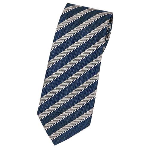 アルマーニ ネクタイ メンズ エンポリオ アルマーニ ジャガード ストライプ シルク100 ネイビー グレー の通販はau Pay マーケット 買付道 Jjブランド専科