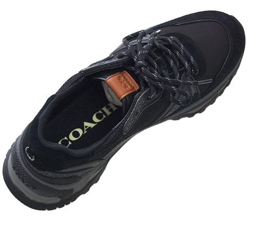 コーチ シューズ G4498 Blk Coach メンズ スニーカー C143 ランナー ウィズ コーチ パッチ ブラック アウトレットの通販はau Pay マーケット 買付道 Jjブランド専科