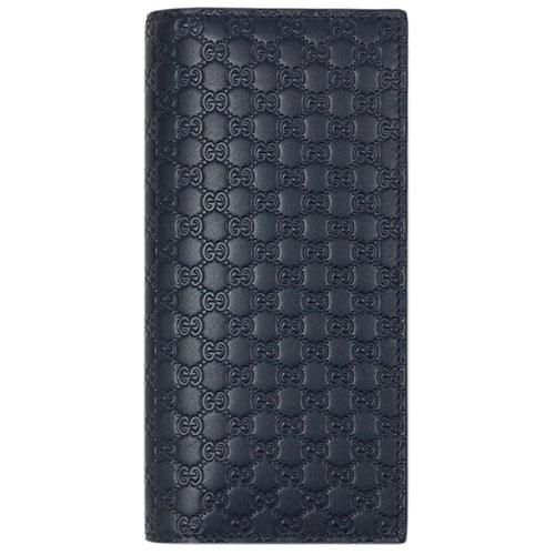 グッチ アウトレット 財布 4009 メンズ 長財布 ファスナー長札 札入れ マチ付き 小銭入れ付 マイクログッチシマ ダークネイビーの通販はau Pay マーケット 買付道 Jjブランド専科