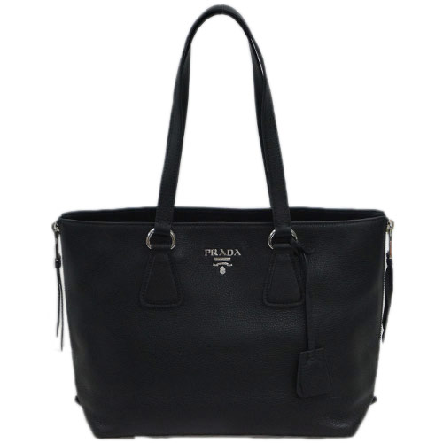 プラダ バッグ 1bg099 Prada トートバッグ 横型 シルバーロゴ Vitello Phenix Nero ネロ カーフブラック アウトレットの通販はau Pay マーケット 買付道 Jjブランド専科