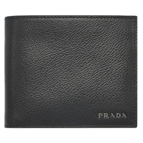 プラダ 財布 2mo738 Prada メンズ 二つ折り 小銭入れ付 Vit Micro Grain Nero Baltico カーフbk Nv ギャランティーカードなし アウトレッの通販はau Pay マーケット 買付道 Jjブランド専科