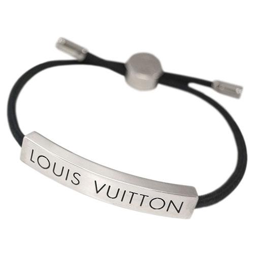 ルイヴィトン ブレスレット M Louis Vuitton ヴィトン メンズ アクセサリー Lv ブレスレット スペースlv ノワール 専用箱付きの通販はau Pay マーケット 買付道 Jjブランド専科