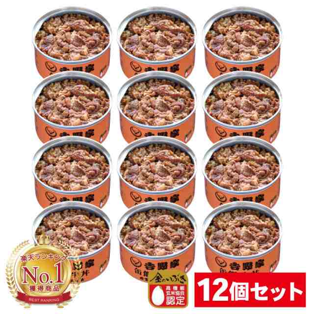 売り切り御免！】 吉野家 缶飯 缶詰 20缶セット - 肉類(加工食品) - www.qiraatafrican.com