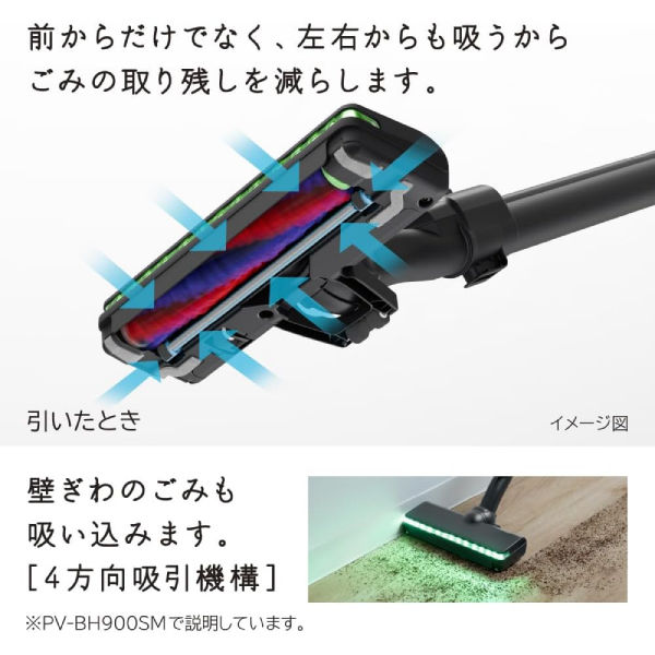 PKV-BK50P(C)+GP-S120FS 日立 HITACHI かるパックスティック 2Way コードレス掃除機 紙パック式掃除機(紙パック式クリーナー)と(日立純正)クリーナー紙パックのお得セット スティッククリーナー ハンディクリーナー 日本製 軽い ベージュ PKV-BK50P-C_9