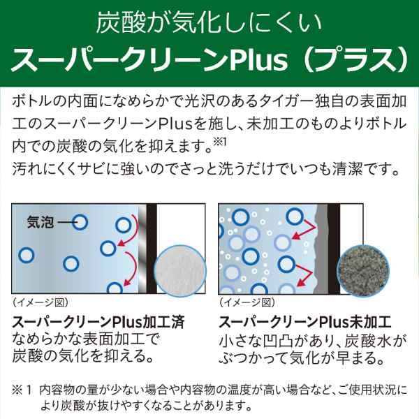 MKB-T060WK イーグレットホワイト タイガー魔法瓶 真空断熱炭酸