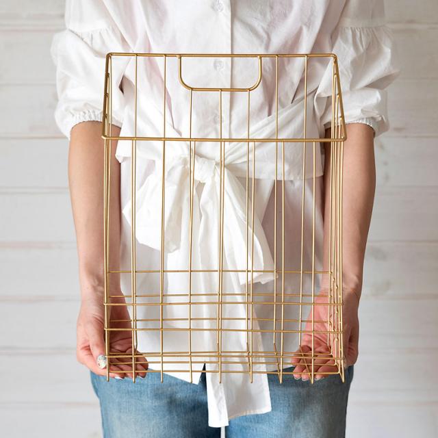 ワイヤーバスケット A4 マガジンラック ブックスタンド 本たて 収納