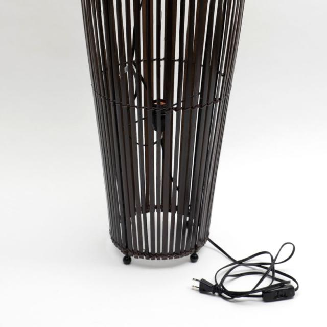 フロアライト フロアランプ アジアン コクーンタイプ L 間接照明 LED