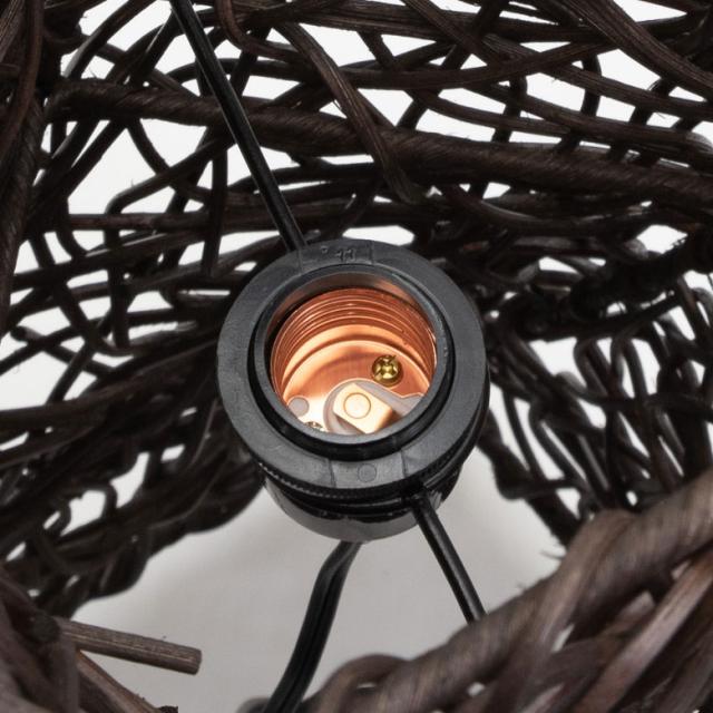 フロアライト コクーンタイプ 籐 ラタン製 LED 対応 フロアランプ 間接照明 フロアライト コクーンタイプ Lサイズ 籐 ラタン製 LED 対応 高さ約